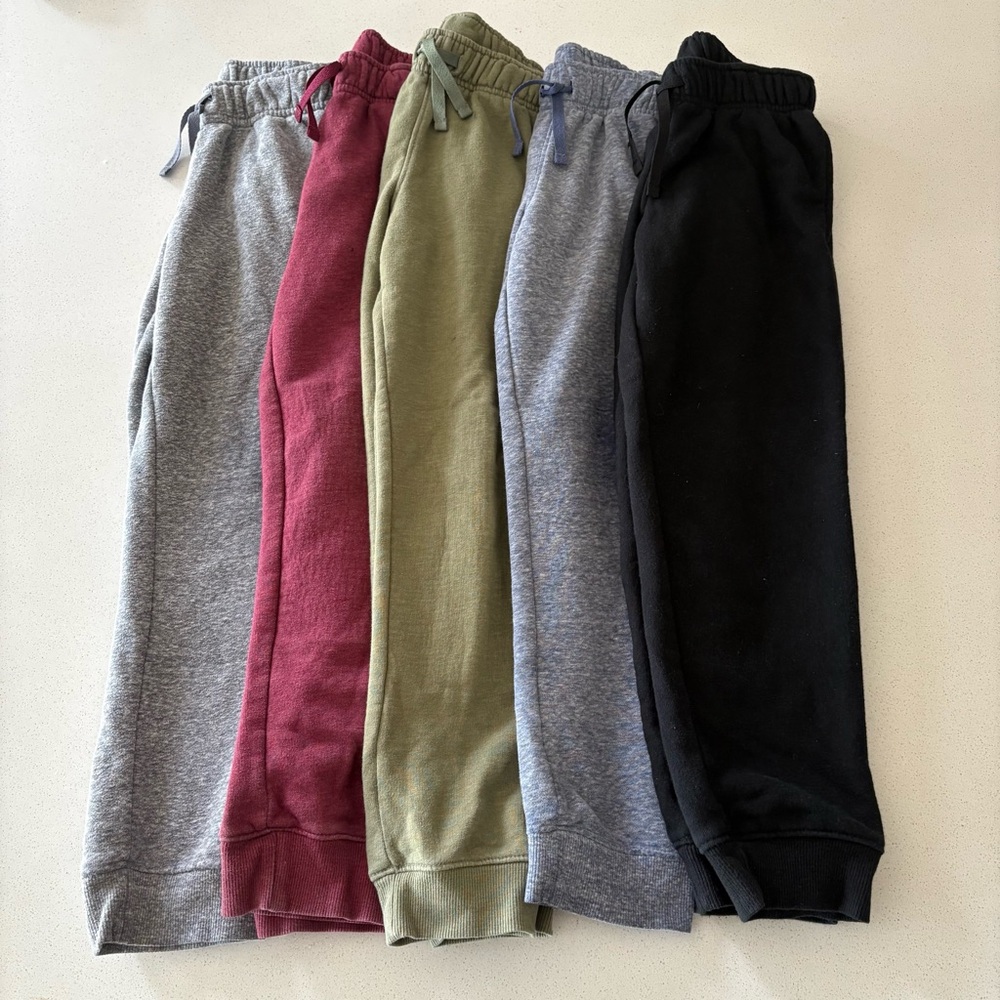 Cat & Jack Boy’s Fleece Jogger Pants Bundle Size Small (6-7)